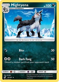 Mightyena (87/181) [SM Team Up]