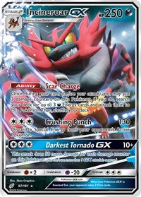 Incineroar GX (97/181) [SM Team Up]