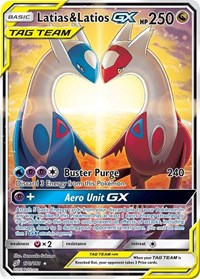 Latias & Latios GX (Alternate Full Art) (170/181) [SM Team Up]