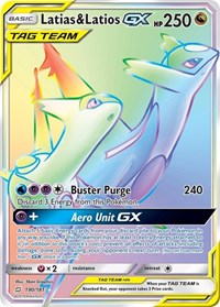 Latias & Latios GX (Secret) (190/181) [SM Team Up]