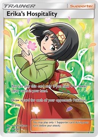 Erika's Hospitality (Full Art) (174/181) [SM Team Up]