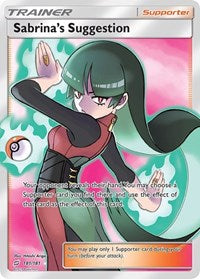 Sabrina's Suggestion (Full Art) (181/181) [SM Team Up]