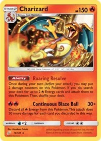 Charizard - 14/181 (SM Team Up) (014/181) [Deck Exclusives]