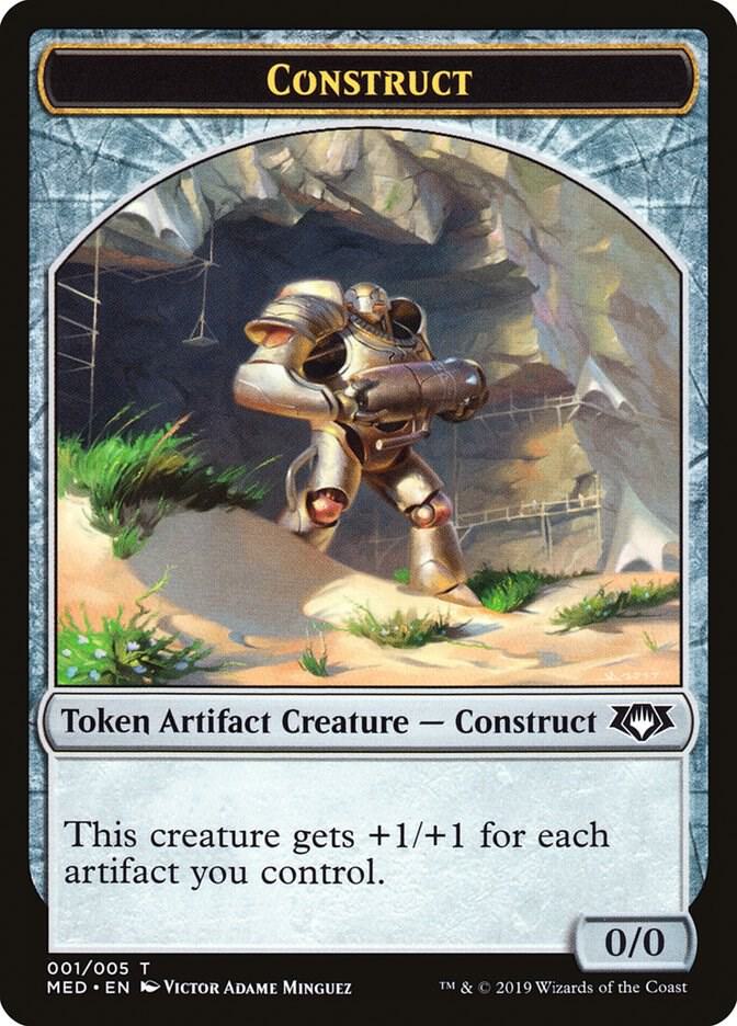 Construct Token (001) [Mythic Edition: Ravnica Allegiance]