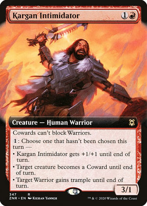 Kargan Intimidator (347) [Zendikar Rising] [Extended Art]