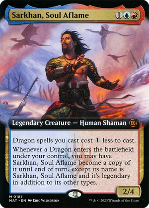 Sarkhan, Soul Aflame (181) [March of the Machine: The Aftermath] [Extended Art]