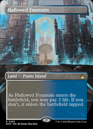 Hallowed Fountain (295) [Ravnica Remastered] [Borderless]