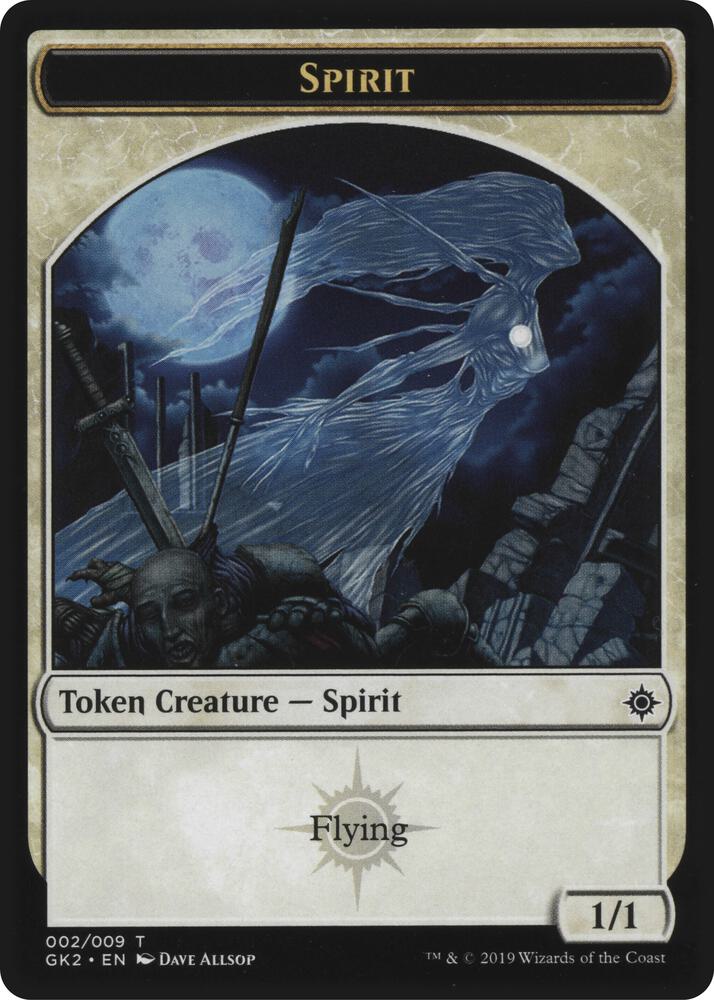 Spirit (002) // Spirit (010) Double-Sided Token (2 // 10) [RNA Guild Kit]