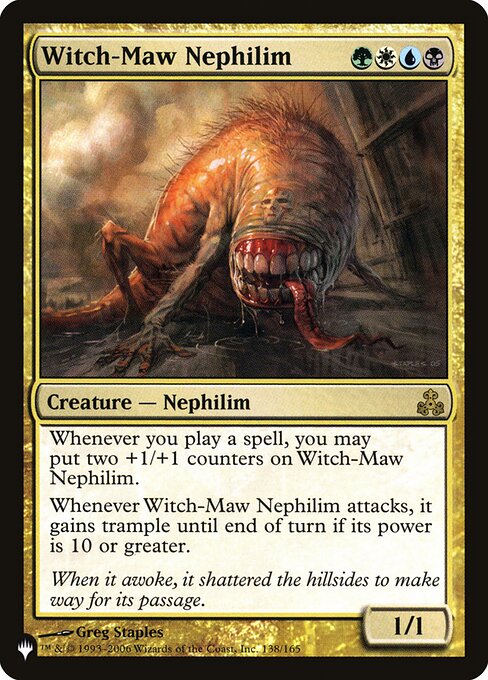 Witch-Maw Nephilim (GPT-138) [The List]