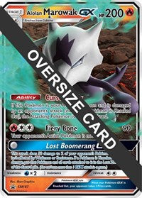 Alolan Marowak GX - SM187 (SM187) [Jumbo Cards]