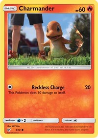 Charmander (Holo Common) (4/18) [Detective Pikachu]