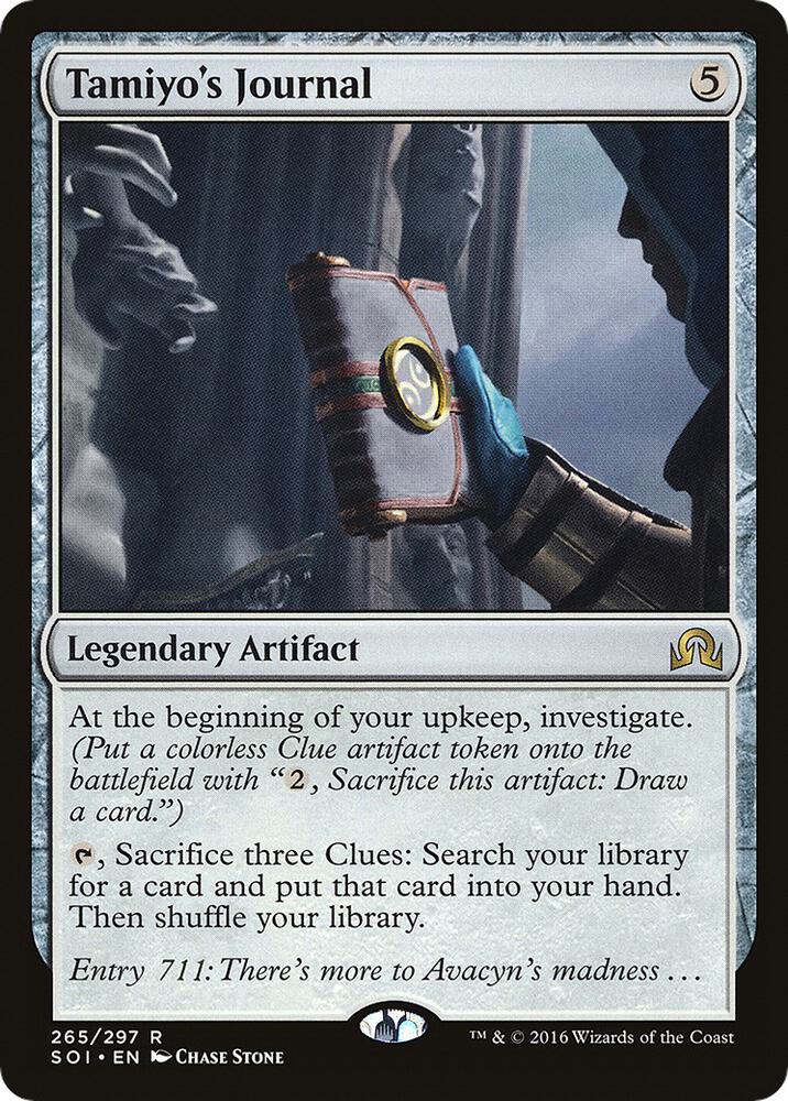 Tamiyo's Journal (Entry 711) (265) [Shadows over Innistrad]