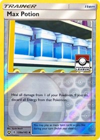 Max Potion - 128a/145 (Pokemon League) (128a/145) [League and Championship Cards]