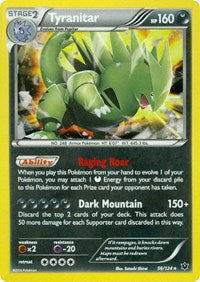 Tyranitar - 56/124 (Cosmos Holo) (056/124) [Miscellaneous Cards and Products]