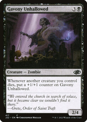 Gavony Unhallowed (417) [Jumpstart 2022]