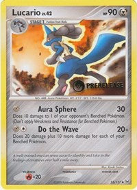 Lucario - 53/127 (Prerelease) (53/127) [Diamond and Pearl Promos]