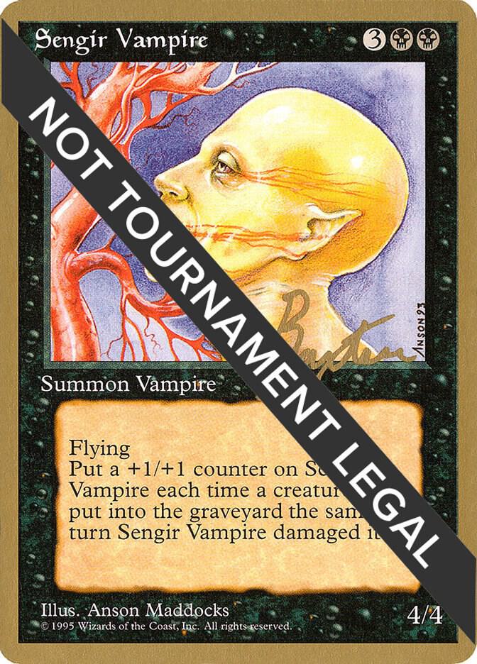 Sengir Vampire - 1996 George Baxter (4ED) [World Championship Decks]