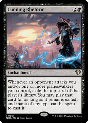 Cunning Rhetoric (864) [Commander Masters]