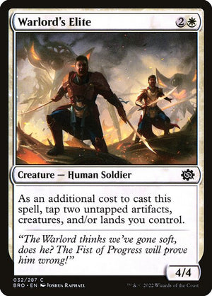 Warlord's Elite (32) [The Brothers' War]