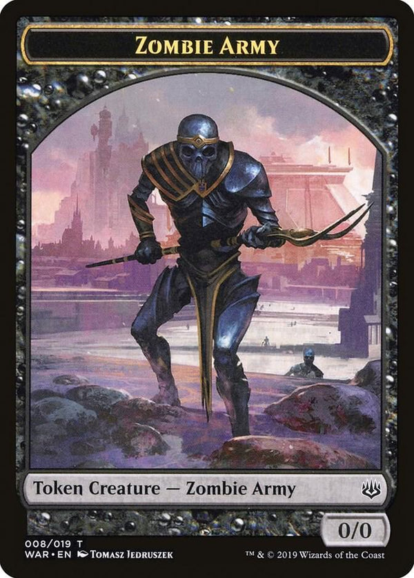 Zombie Army Token (008) [War of the Spark]