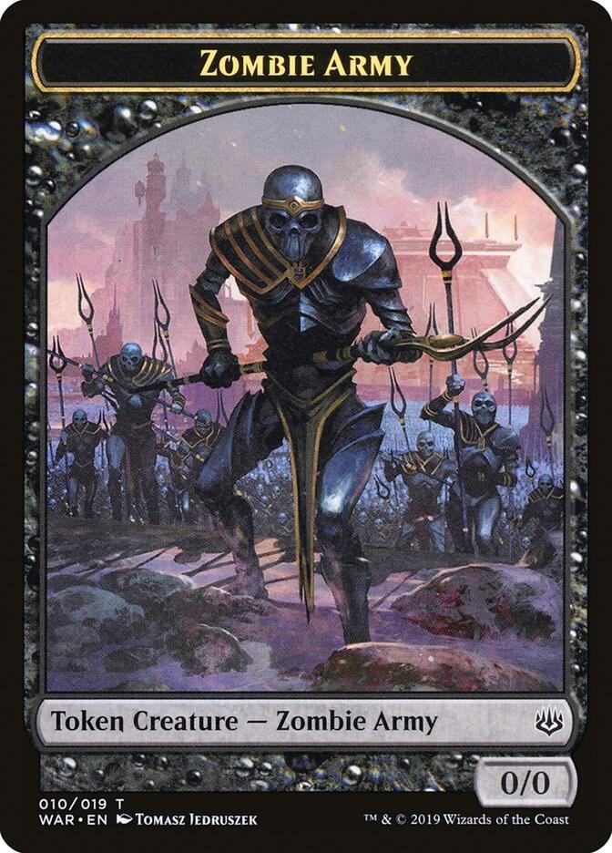 Zombie Army Token (010) [War of the Spark]