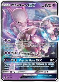 Mewtwo GX - SM196 (SM196) [SM Promos]