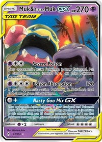 Muk & Alolan Muk GX (61/214) [SM Unbroken Bonds]