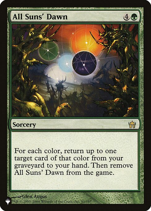 All Suns' Dawn (5DN-81) [The List]