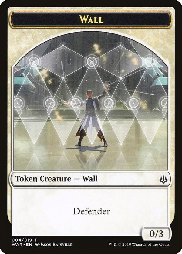 Wall Token (4) [War of the Spark]