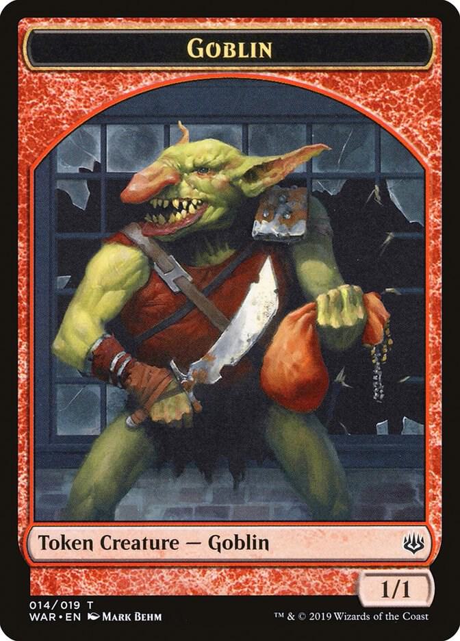 Goblin Token (14) [War of the Spark]