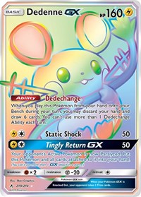 Dedenne GX (Secret) (219/214) [SM Unbroken Bonds]