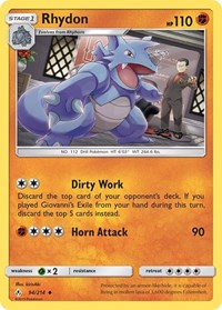 Rhydon (94/214) [SM Unbroken Bonds]