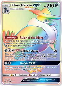 Honchkrow GX (Secret) (223/214) [SM Unbroken Bonds]
