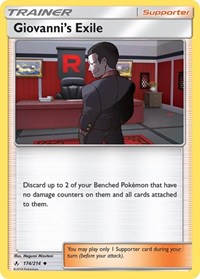 Giovanni's Exile (174/214) [SM Unbroken Bonds]