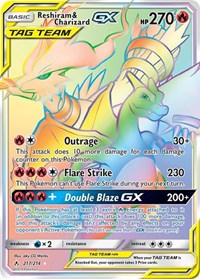 Reshiram & Charizard GX (Secret) (217/214) [SM Unbroken Bonds]