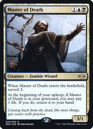 Master of Death (205s) [Modern Horizons 2 Promos]