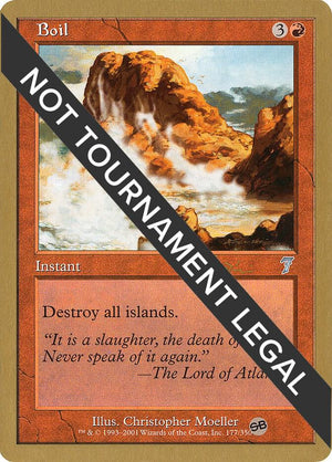 Boil - 2001 Jan Tomcani (7ED) (SB) [World Championship Decks]