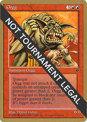 Orgg - 1996 Eric Tam (FEM) [World Championship Decks]