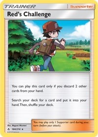 Red's Challenge - 184/214 (SM - Unbroken Bonds) (184/214) [Deck Exclusives]
