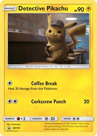 Detective Pikachu - SM190 (SM190) [SM Promos]