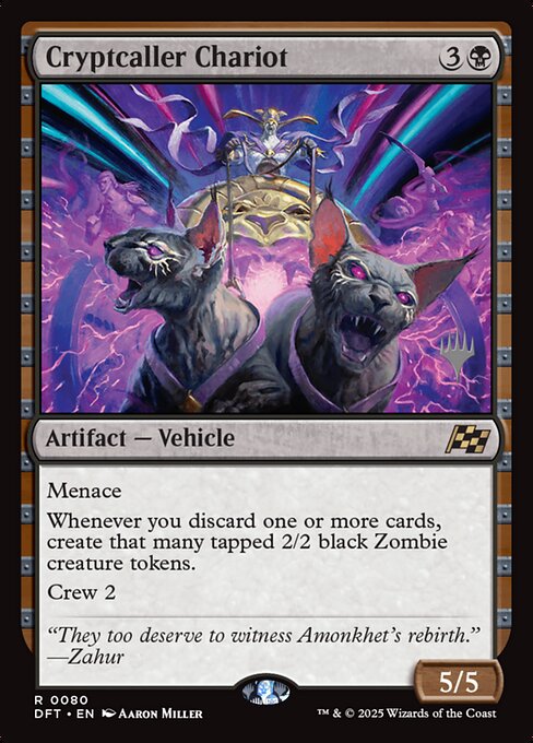 Cryptcaller Chariot (80p) [Aetherdrift Promos]