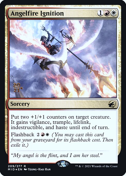 Angelfire Ignition (209s) [Innistrad: Midnight Hunt Promos]