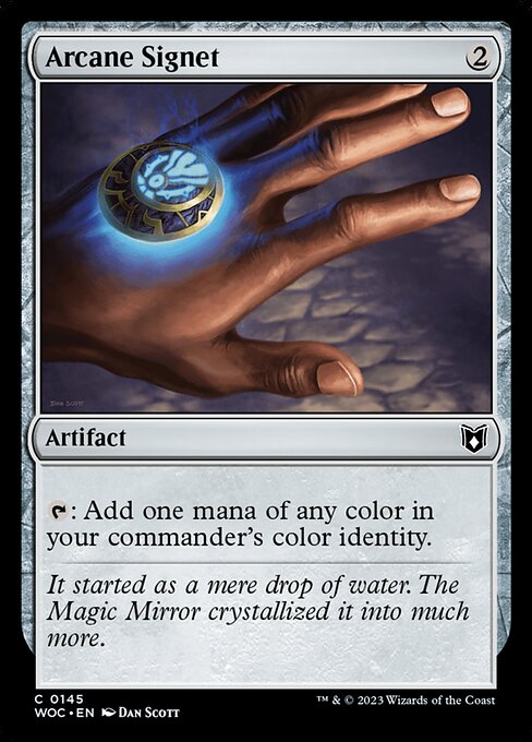 Arcane Signet (145) [Wilds of Eldraine Commander]