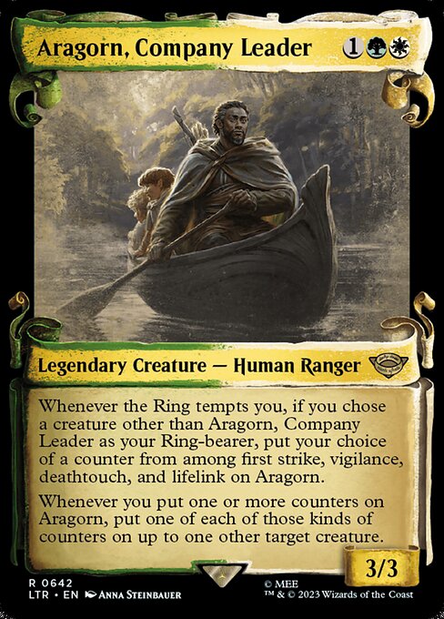 Aragorn, Company Leader (642) [The Lord of the Rings: Tales of Middle-earth] [Showcase]