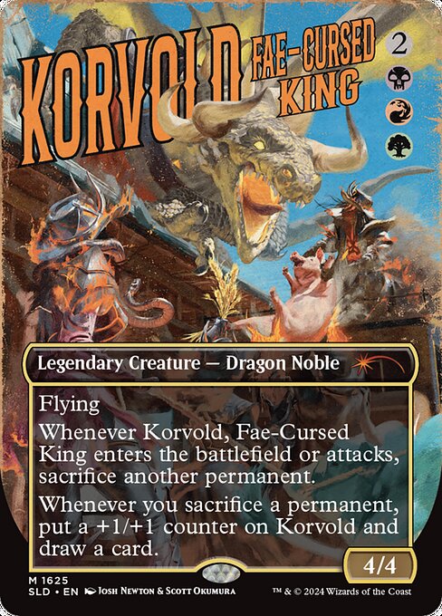 Korvold, Fae-Cursed King (1625) [Secret Lair Drop]
