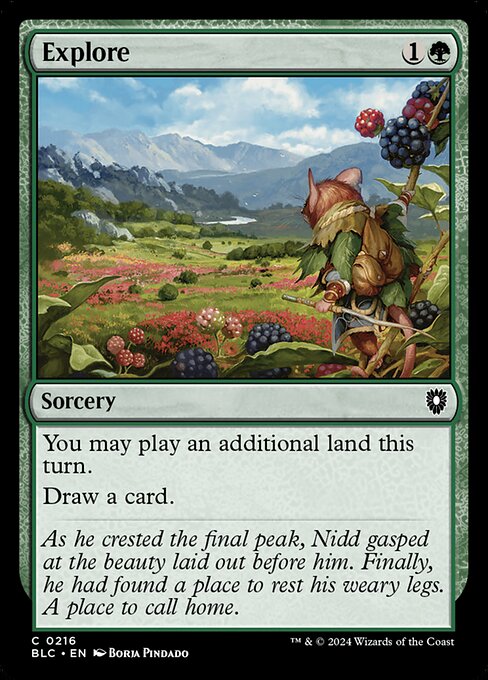 Explore (216) [Bloomburrow Commander]