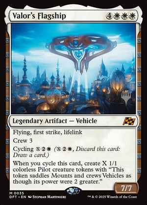 Valor's Flagship (35p) [Aetherdrift Promos]