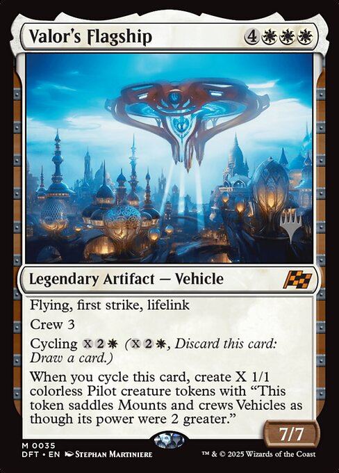 Valor's Flagship (35p) [Aetherdrift Promos]