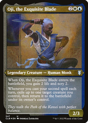 Oji, the Exquisite Blade (547) [Commander Legends: Battle for Baldur's Gate]