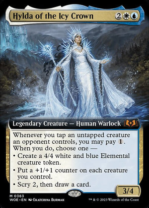 Hylda of the Icy Crown (363) [Wilds of Eldraine] [Extended Art]